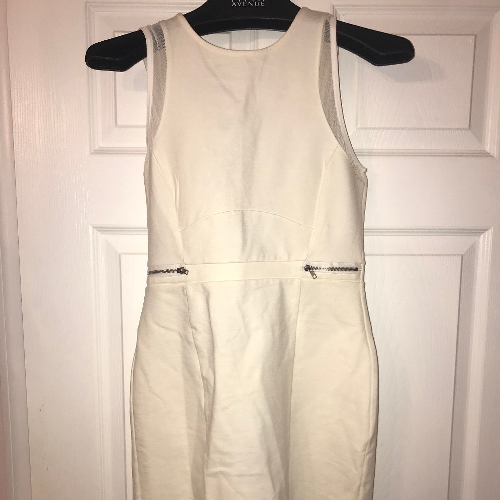 White Fitted Dress